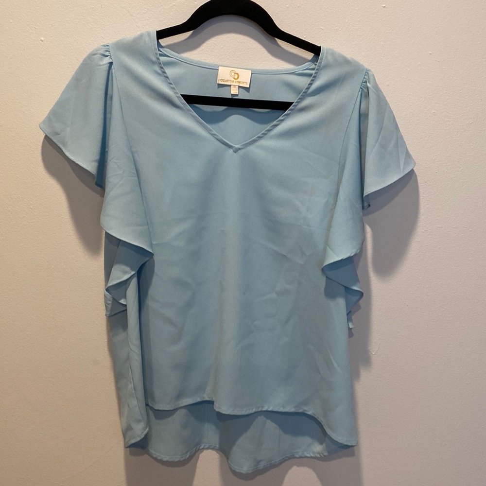 Collective Concepts Dress Blouse Size M